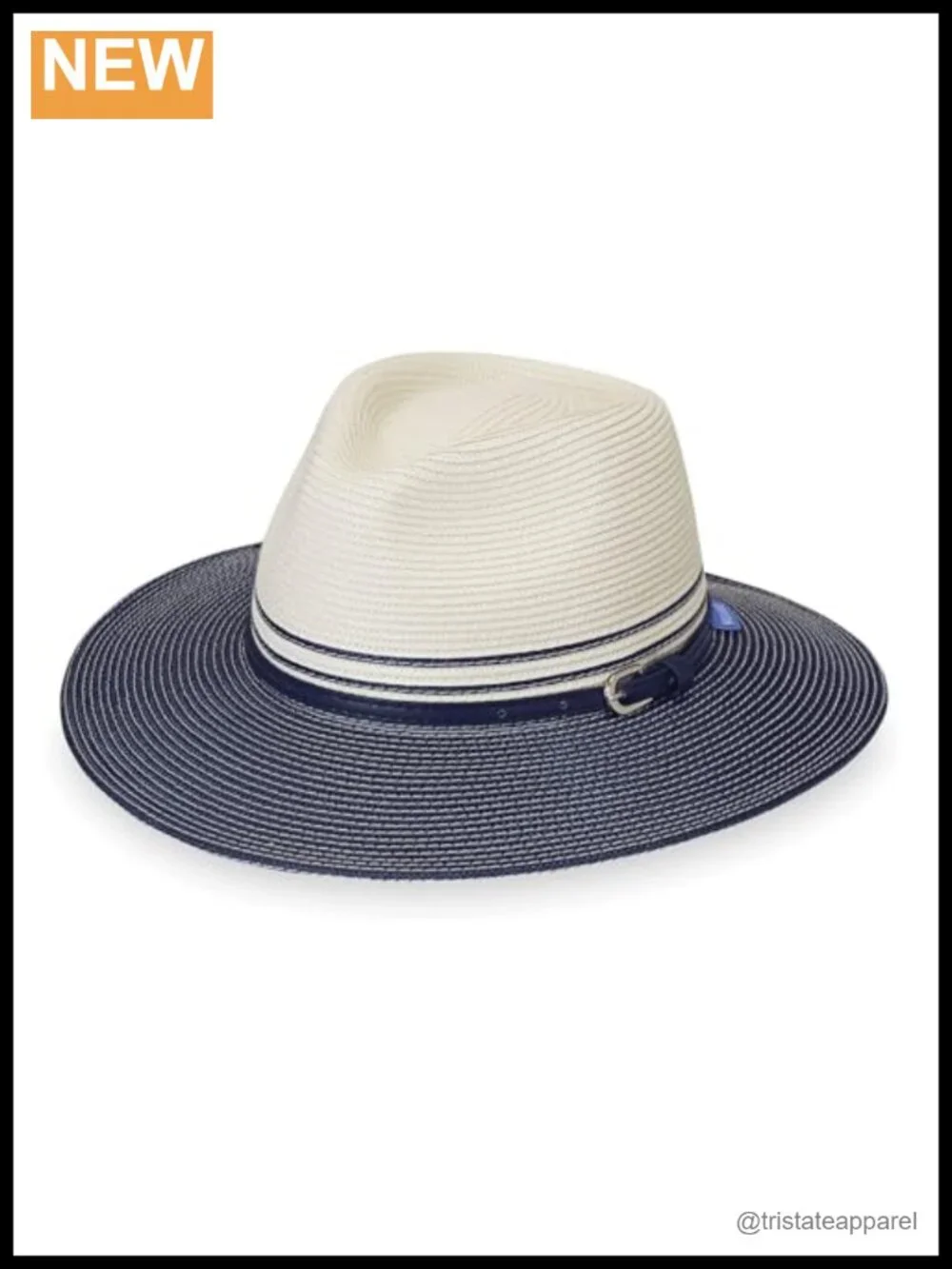 Women's UPF 50+ Wide Brim Packable Fedora Sun Hat Adjustable